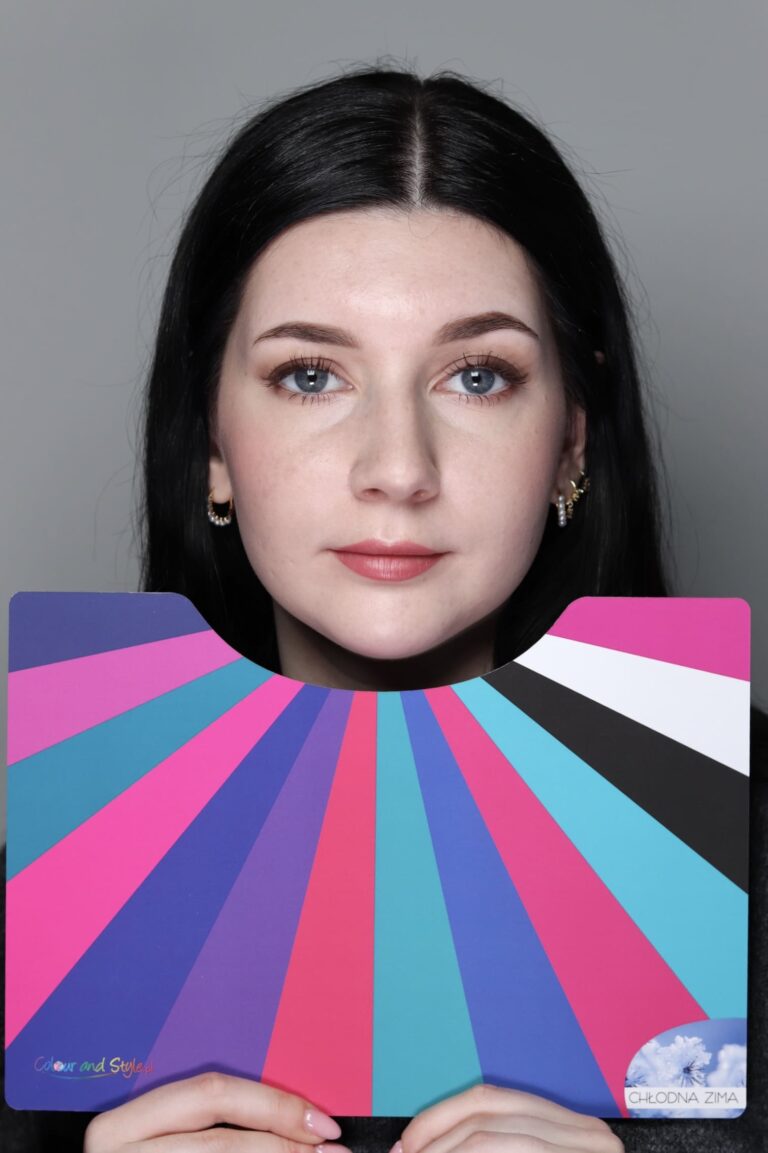 Analiza kolorystyczna Chłodna zima